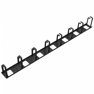 Vertical cable manager, 8 metal rings
